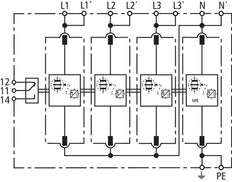 Dehn Ventil M TT 255 FM Multipole Surge Protection Module - 951315