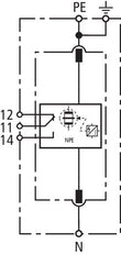 Dehn DGP M 255 FM N-PE Lightning Current Arrester - 961105
