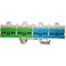 Hensel PE And Null Insertion Clamp With DIN Rail - Multiple Colors - FC PN 20