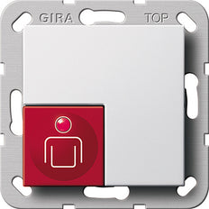 Gira Call Button System 55 Pure White - 290003