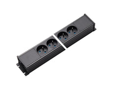 Martin Kaiser 3-Way Power Outlet Strip With Earthing Pin And Shutter - 1254/3-2/SW [10 Pieces]