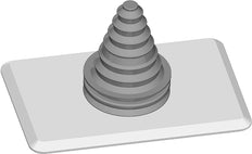 ABB TZ112 Flange Plate With Cable Sleeve - 2CPX010852R9999