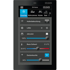 Jung KNX Smart Control Touchpanel 5 Inch Black - SC5SW