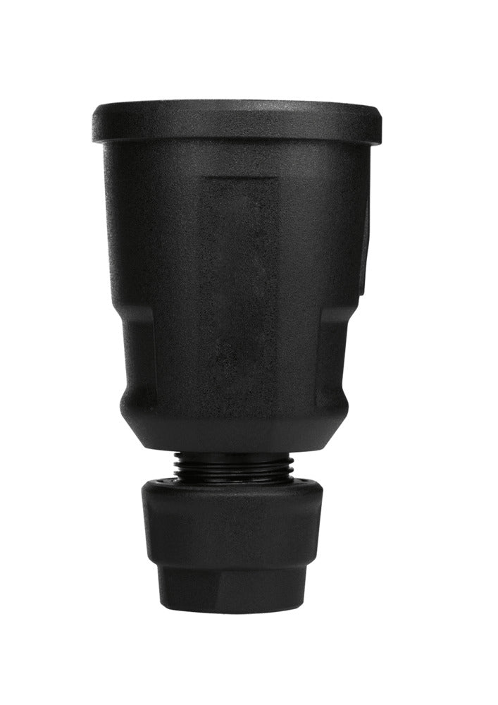 ABL SCHUKO Connector Black High Performance Elamid Plastic - 1579000 [10 Pieces]