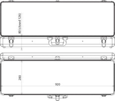 Dehn Empty Plastic Case For Voltage Detector - 766994