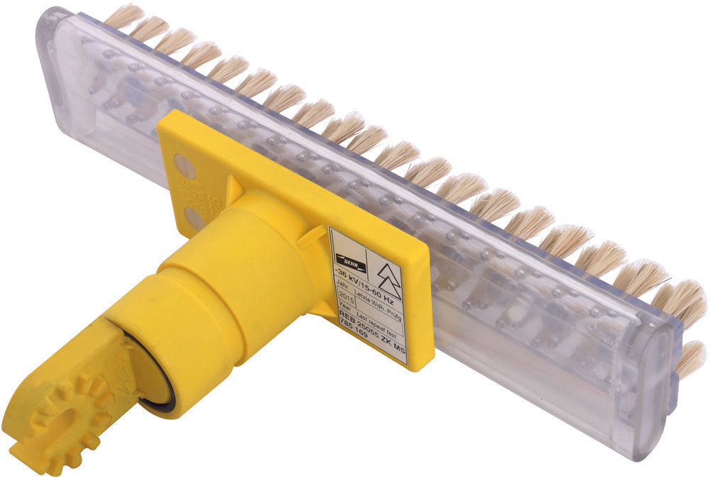 Dehn Rectangular Brush 250x55mm With Gear Coupling For Dry Cleaning - 785169