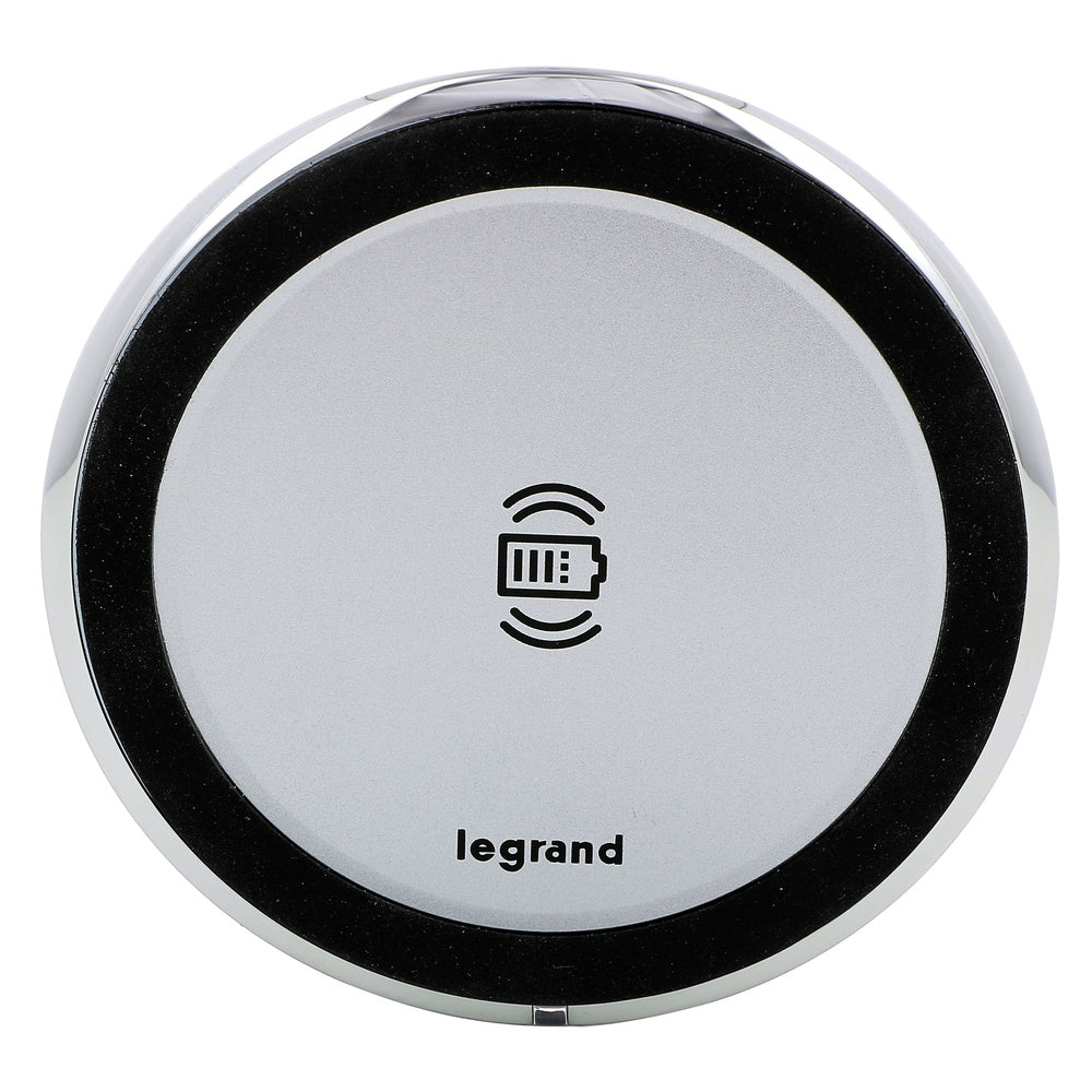 Legrand Disq80 15W Aluminum Wireless Induction Charger - 077641L