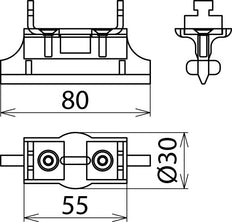 Dehn Locking Element For NH Fuse Holders Size 00 - 785641