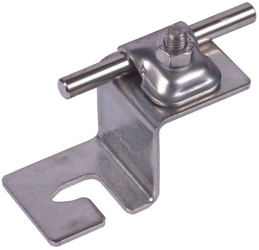 Dehn StSt Roof Conductor Holder For Trapezoid Tin Roofs - 223020