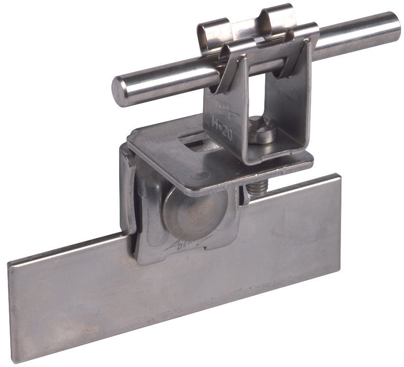 Roof Conductor Holder For Tin Roofs With Parallel Seam - 223031