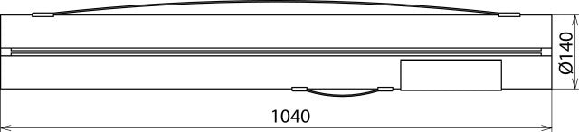 Dehn Artificial Leather Bag 1040x90mm KLT 104 - 767574