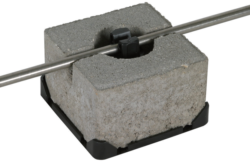 Dehn Roof Conditioner Holder For Flat Roofs With Block - 253015 [2 pieces]