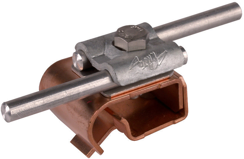 Dehn Bimetallic Gutter Clamp With Double Cleat Cu-St/Tzn - 339157