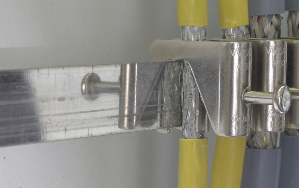 Dehn Busbar 18x3mm Cu/Sn L 1000mm Surge Protection - 919016