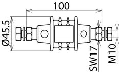 Isolating Spark Gap With Threaded Screws For Ex Area - 923100