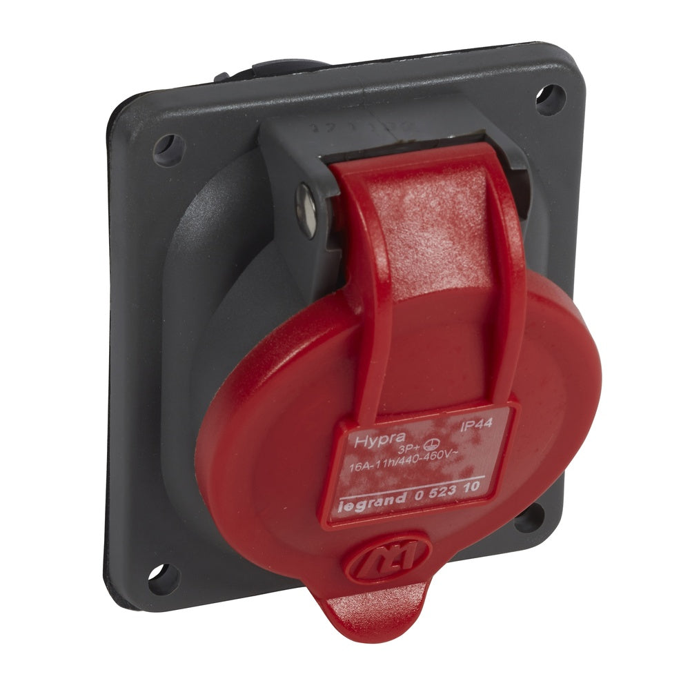 Legrand Hypra 440V 16A 4P Inbuilt Socket IP44 - 052310 | Tameson.com
