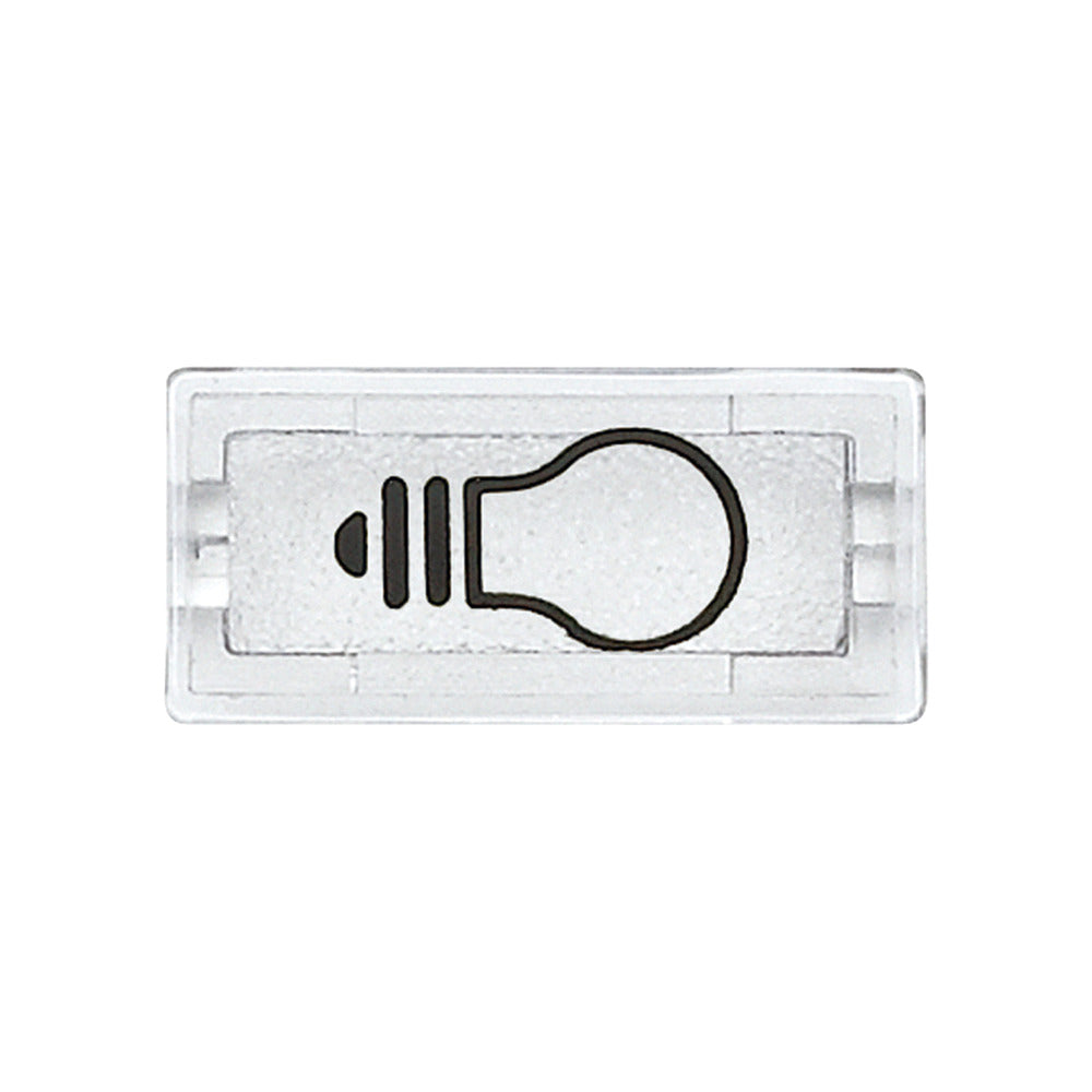 Schneider Electric Rectangular Transparent Light Symbol - MTN395669 [5 pieces]