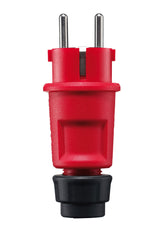 ABL 1519140 Red Plug With Earth Contact IP44 Thermoplastic - 1519-140 [2 pieces]