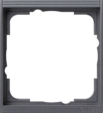 Gira Event Anthracite Single Intermediate Frame - 146128 [2 pieces]
