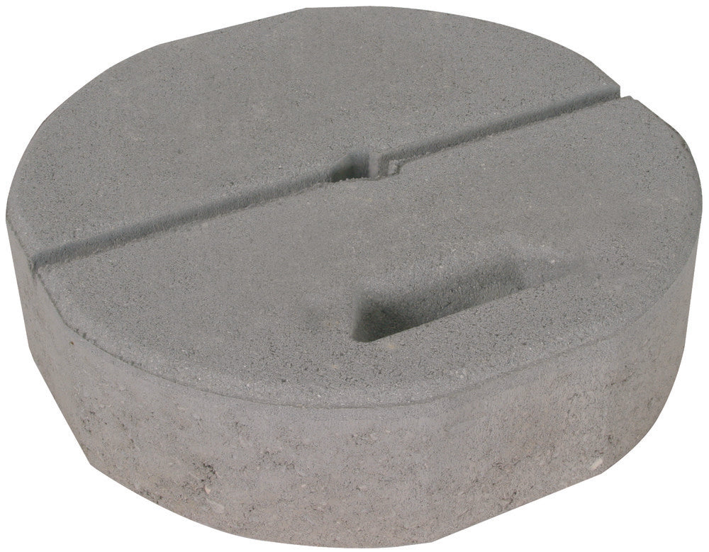 Concrete Base C45/55 17KG D337 With Recessed Grip - 102012