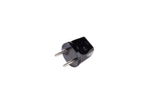 Martin Kaiser Black 6 Amp MK Plug Without Earthing Contact - 612/sw [90 Pieces]