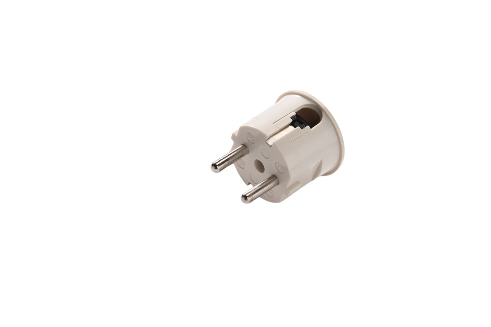 Martin Kaiser 3P Grounded Plug - Side Cable Entry - White - 617/ws [60 Pieces]