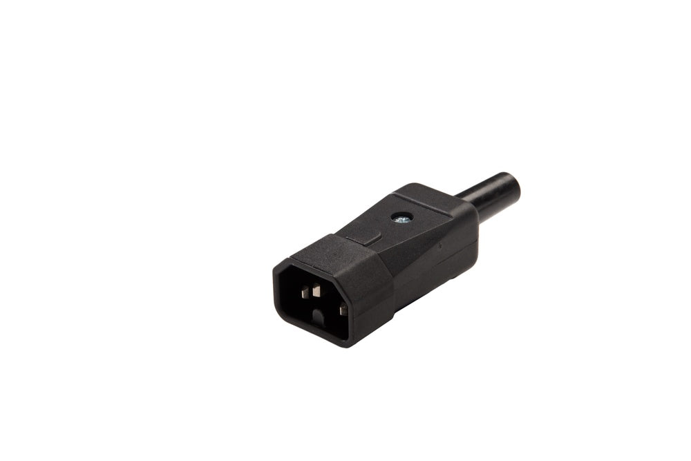 Martin Kaiser IEC Appliance Plug C16 10 Amp Non-Earthed Black - 739/sw ...