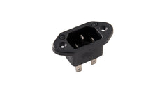 Martin Kaiser IEC Inlet Appliance Plug C14 Earthing Contact Terminal - 777/63/sw [100 Pieces]