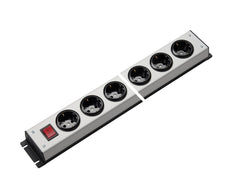 Martin Kaiser 5-Way Power Strip With Earthing Contact And Switch - 1001/5l-sw [10 Pieces]