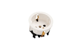 Martin Kaiser 1-Way Flush-Fitting Socket With Earthing Contact IP20 White - 391/2/kws [50 Pieces]