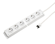 Martin Kaiser 10-Way Power Outlet Strip Without Switch Cable 1.5m - 1002ZL10WS15 [10 Pieces]