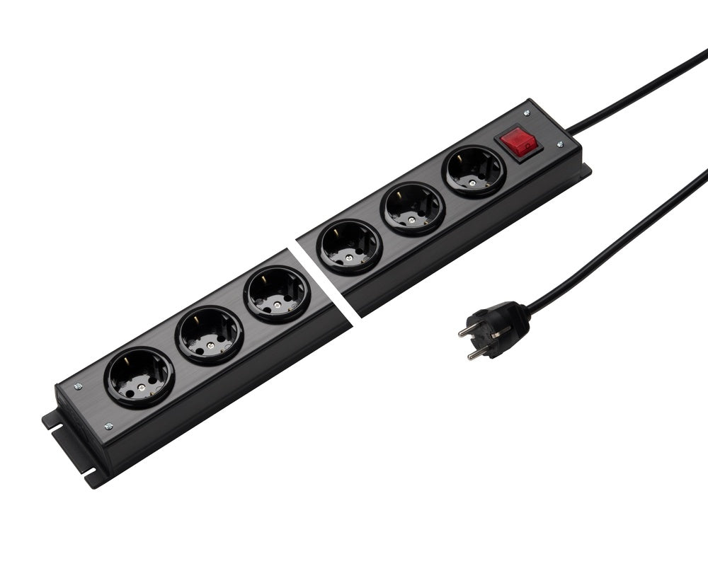 Martin Kaiser 4-Way Power Strip With Earthing Switch 1.5m Cable - 1001ZL4SW15 [10 Pieces]