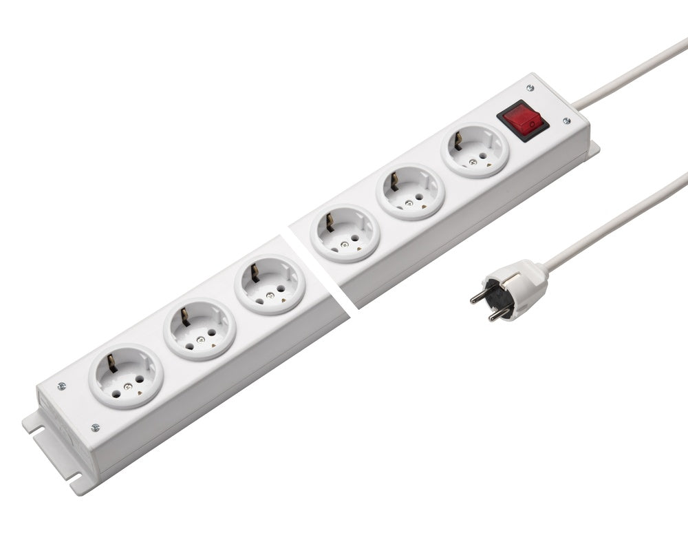 Martin Kaiser 10-Way Power Strip With Switch 1.5m Cable - 1001ZL10WS15 [10 Pieces]