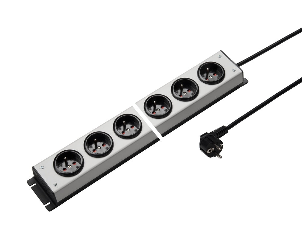 Martin Kaiser 12-Way Power Outlet Strip with Shutter and 1.5m Cable - 1017KZL12L-SW15 [10 Pieces]