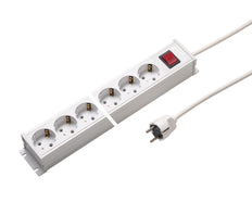 Martin Kaiser 10-Way Power Outlet Strip With Switch Cable 1.5m - 1101ZL8ws15 [10 Pieces]