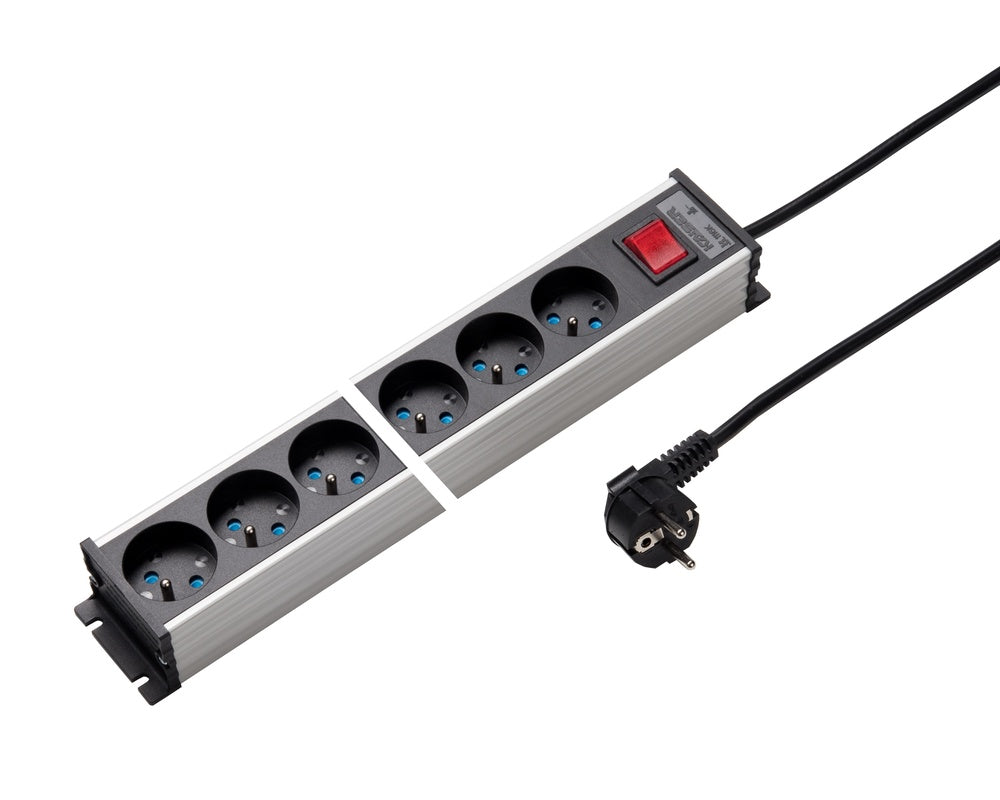 Martin Kaiser 12V Power Strip With 12 Outlets And Earth Pin Switch Cable - 1116KZL12l-sw15 [10 Pieces]