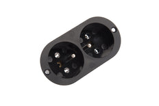 Martin Kaiser 2-Way Flush-Fitting Socket With Earthing Pin Black - 501/2/sw [100 Pieces]