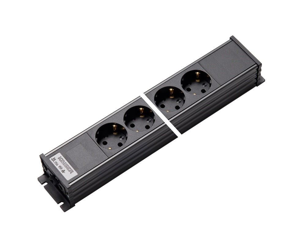 Martin Kaiser 7-Way Power Outlet Strip Without Switch AC166 - 1154/7-2/SW [10 Pieces]