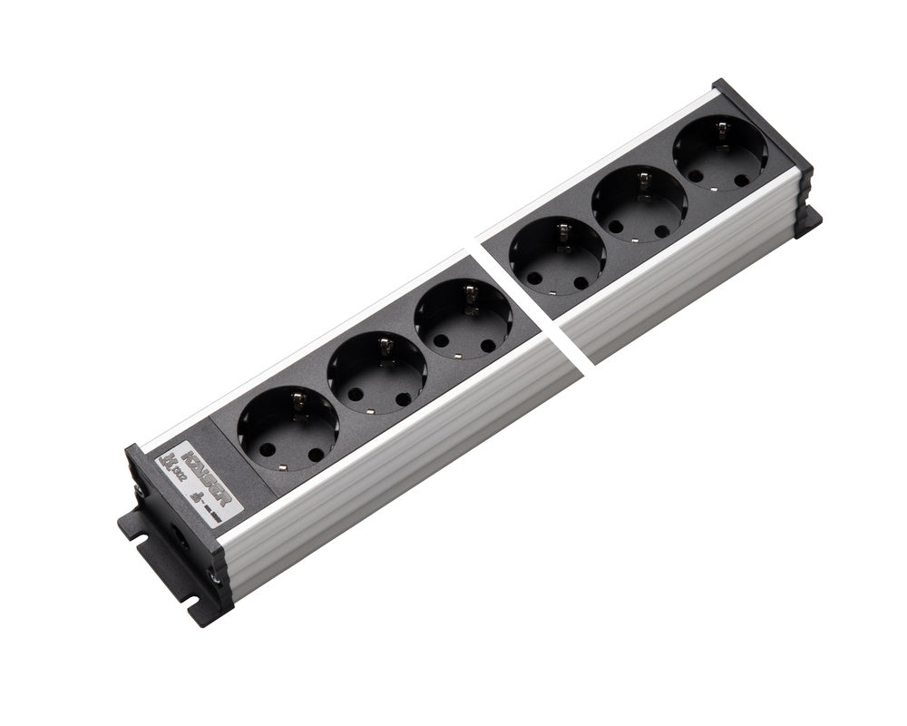 Martin Kaiser Aluminum 12-Way Power Outlet Strip Without Switch - 1302/12sw [10 Pieces]