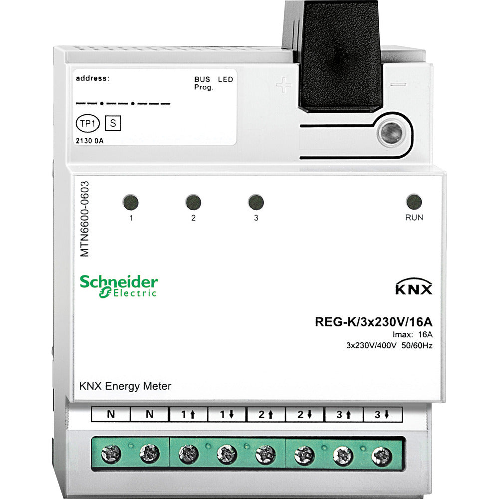 Schneider Electric KNX Energy Meter REG-K 3x230V 16A - MTN6600-0603