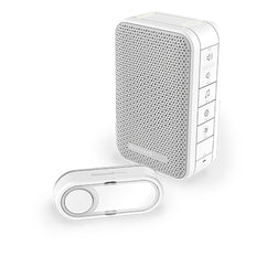 Honeywell Wireless Doorbell Kit With Volume Control White - DC313S