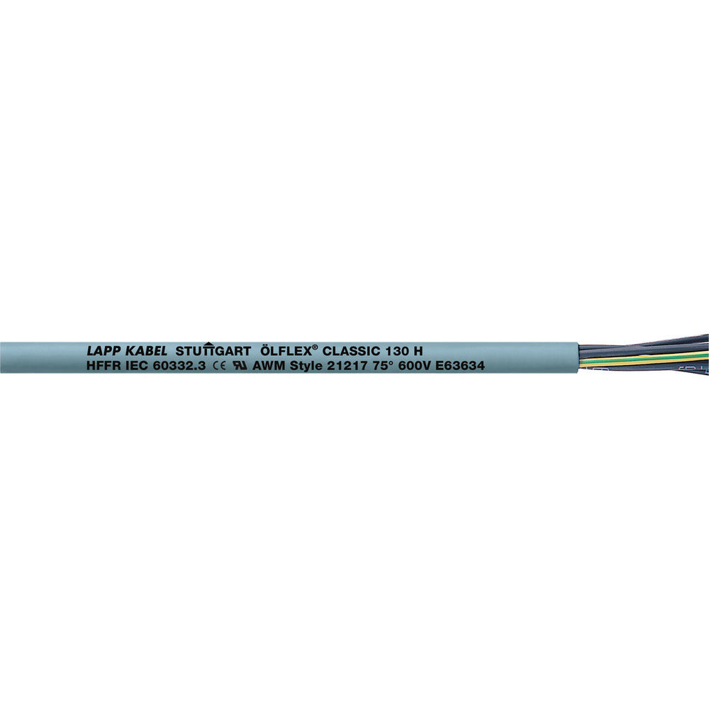 Lapp Olflex Classic 130H 4G1.5 Control Cable - 1123109 [10 Meters]