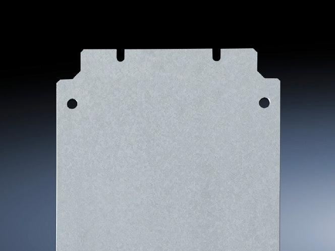 Rittal KL 1564700 Zinc Plated Steel Mounting Plate - 1564700