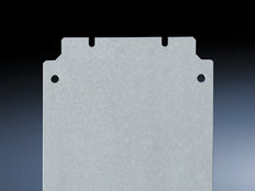 Rittal KL 1564700 Zinc Plated Steel Mounting Plate - 1564700