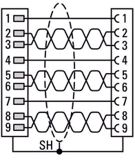 USB 3.0 Type A Titanium Bulkhead Interface - 147539