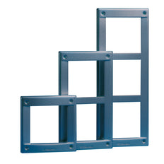 Comelit Vandalcom 3-Module Aluminum Frame Dark Grey - 3161/3