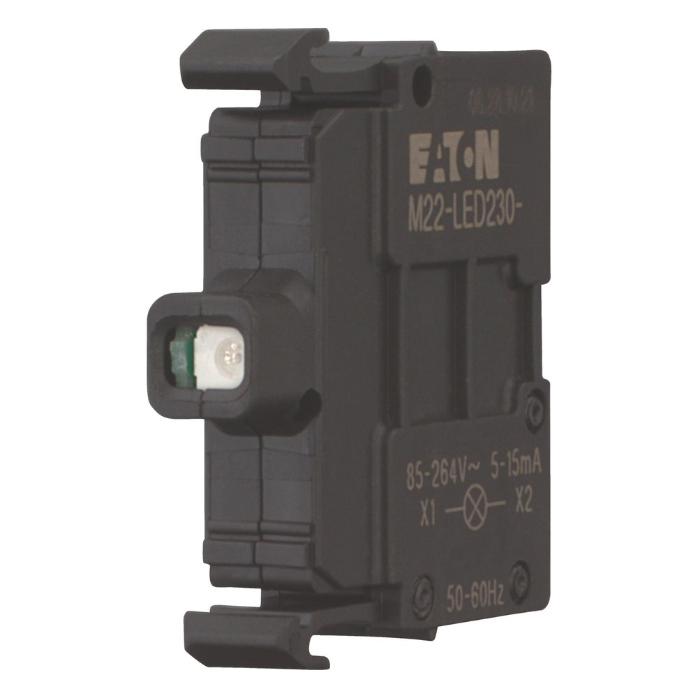 Eaton M22 LED Panel Mount Indicator 85-264V AC Green - 182907