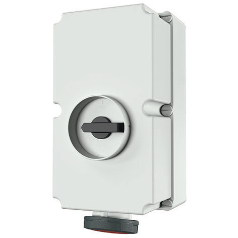 Mennekes 125A 5P IP67 Industrial Switch Socket - 5066A