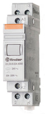 Finder 22.23 Installation Relay 20A 230VAC 1NO 1NC - 22.23.8.230.4000