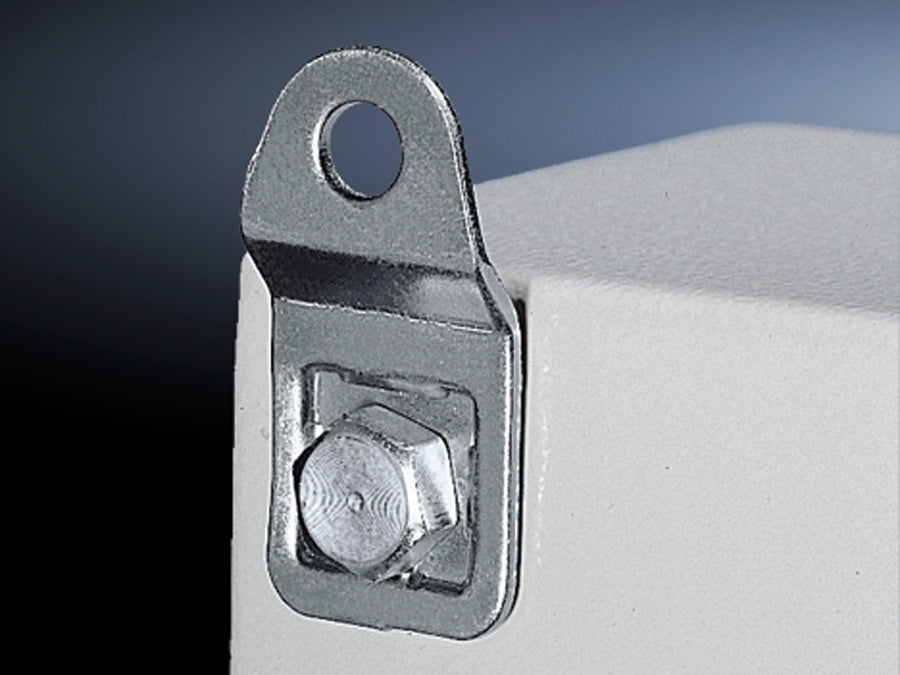 Rittal KL1590 Wall Mounting Bracket Set 8mm - 1590000 [4 Pieces]